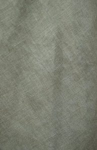 grüner ring sling aus hanf ungebunden