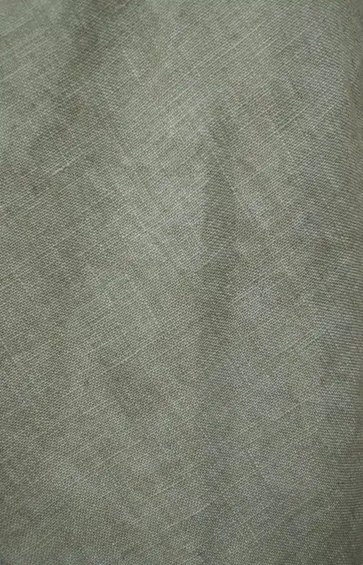 grüner ring sling aus hanf ungebunden