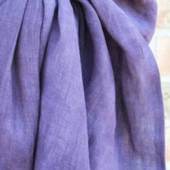 purple ring sling made of hemp wrapped