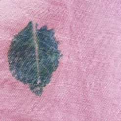 pink loop handmade made of hemp