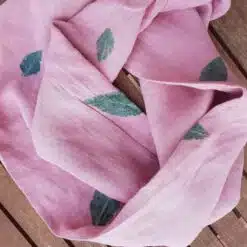 pink loop handmade made of hemp