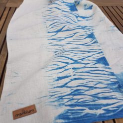 waves neckerchief made of hemp