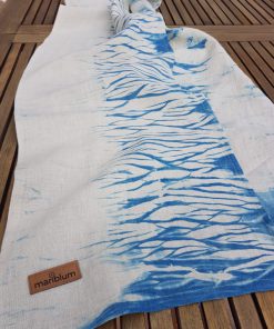 waves neckerchief made of hemp