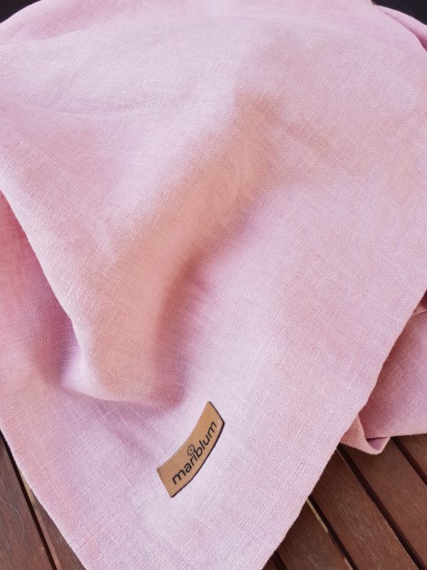 linen babywearing sling made of organic linen