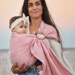 morgenroete-ring-sling-aus-leinen-gebunden