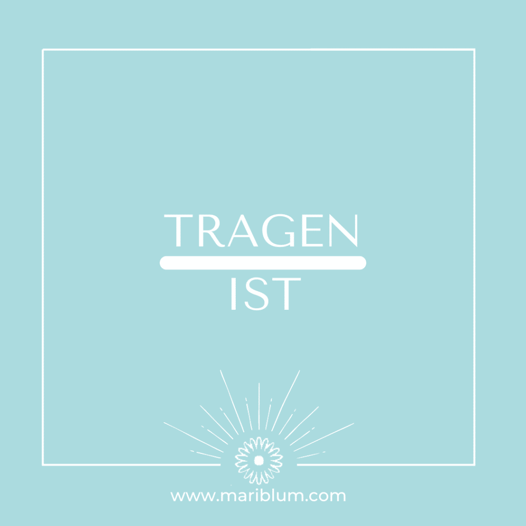 Was bedeutet es wirklich seine Kinder im Laufe des Lebens zu tragen