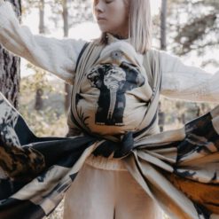 elefanten-tragetuch-gelb-schwarz