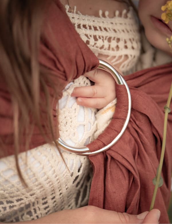Ring sling en chanvre