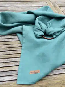Ring Sling Tragetuch aus Hanf Türkis