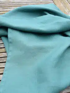 leichtes Tragetuch türkis aus Hanf