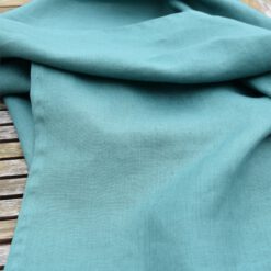 écharpe de portage en chanvre couleur menthe claire