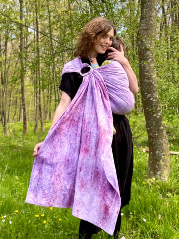 Ring sling lavande