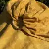 Curry dorato - Ring Sling in lino