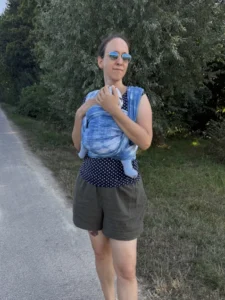 Wasserfall Baby Tragetuch