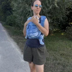 Wasserfall Baby Tragetuch